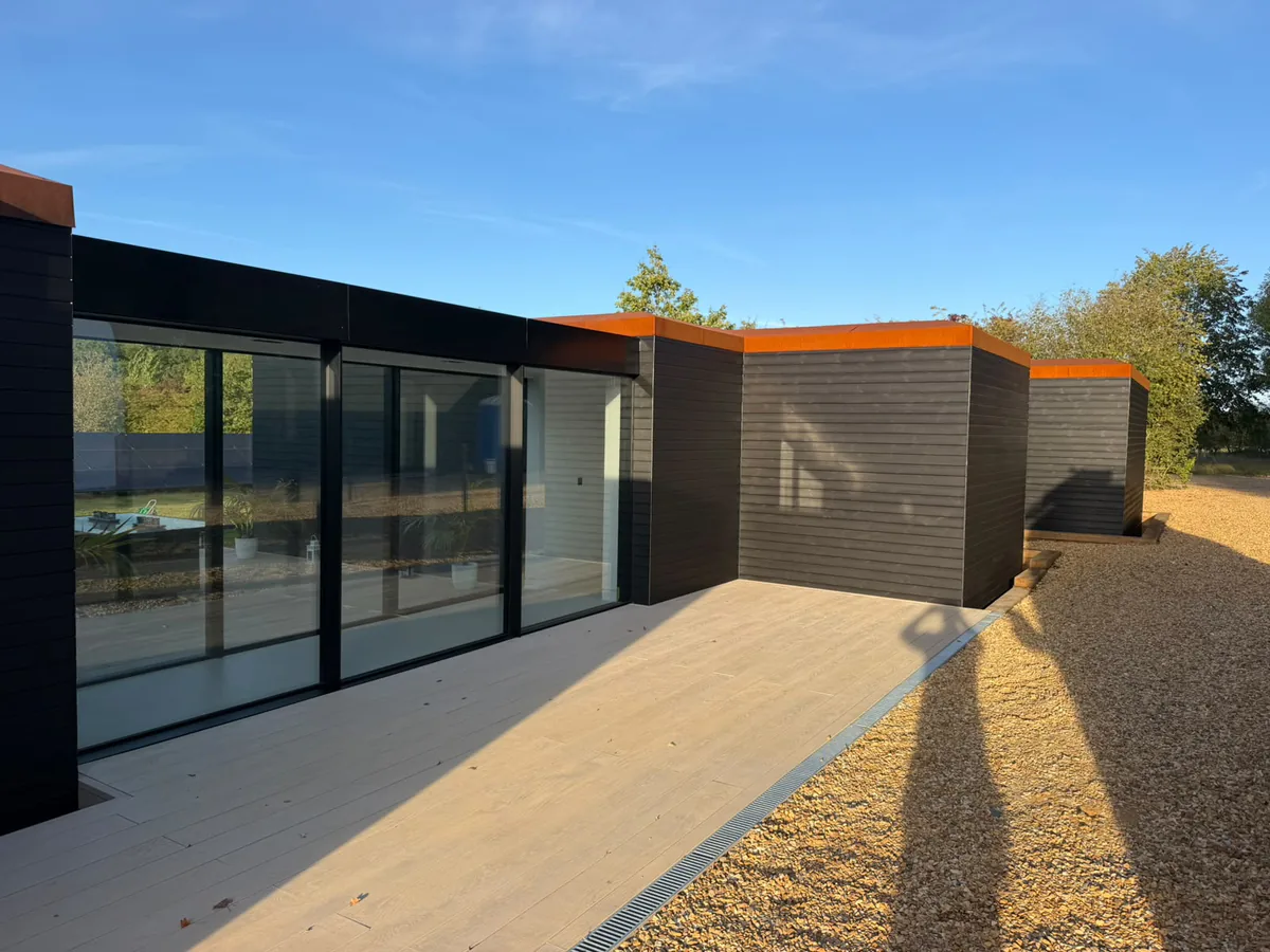 SafeSeal Black Aluminium Window Installation